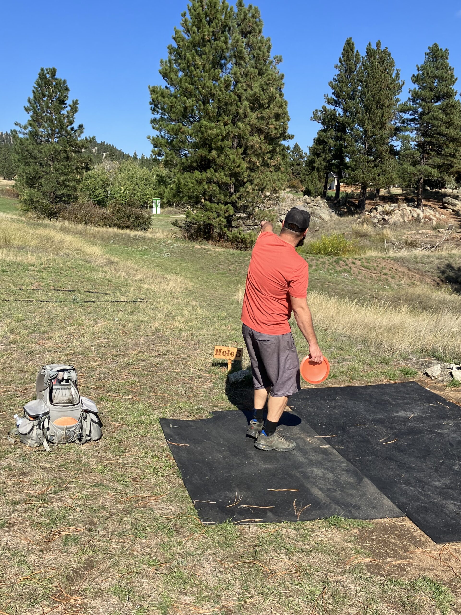 Hole 8 the wooden hollow